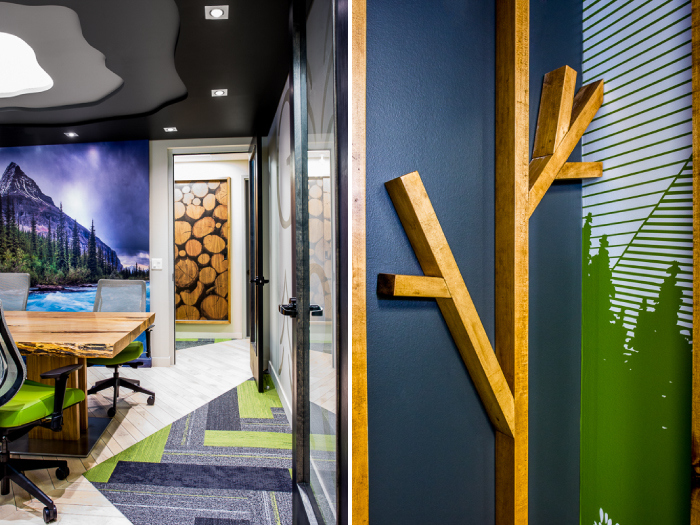 Grouse River offices interior design - Boardroom and Detail, Hatch Interior Design