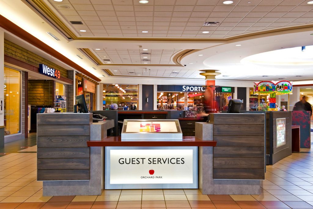 Read more on Orchard Park Shopping Centre Design: Guest Services